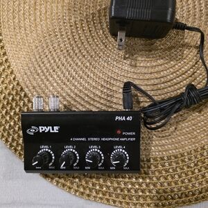 Pyle 4 Channel Stereo Headphone Amplifier